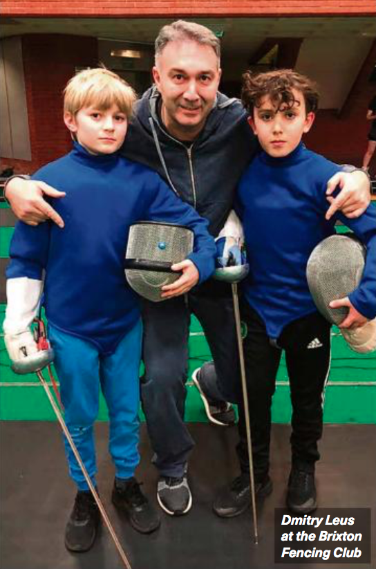 Dmitry Leus, Brixton Fencing club
